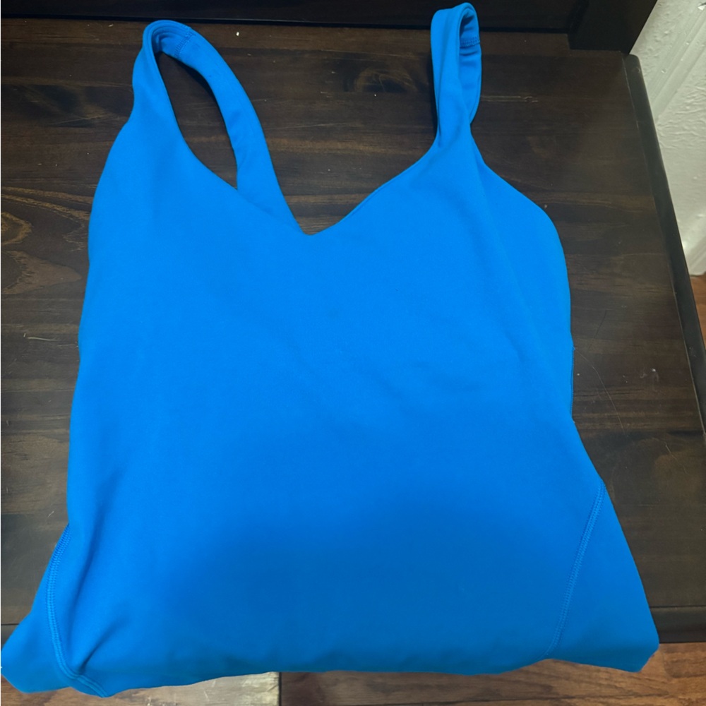 Blue lululemon size 0 tank